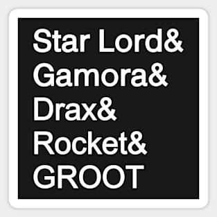 Guardians of the Galaxy...& GROOT Magnet